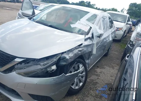 2019 Nissan Sentra S из США, поврежденный, VIN 3N1AB7AP5KY405933